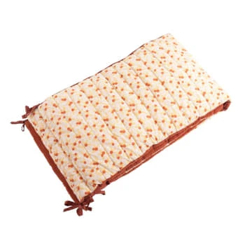 Sauthon Tour De Lit 190x40 Cm En Coton Rouge Brique 4 Sauthon Tour De Lit 190x40 Cm En Coton Rouge Brique – Image 4