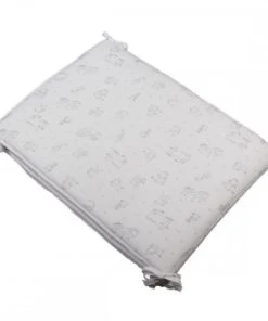 Blanc Avenue Bébé Tour De Lit 40x180 Cm Rose Foncé -Bloom-boutique tour de lit 40x180 cm aqua animaux aqua 1