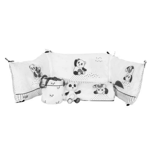 Sauthon Tour De Lit Bébé 190x19cm En Coton Blanc 2 Sauthon Tour De Lit Bébé 190x19cm En Coton Blanc – Image 2