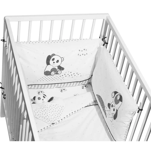 Sauthon Tour De Lit Bébé 190x19cm En Coton Blanc 3 Sauthon Tour De Lit Bébé 190x19cm En Coton Blanc – Image 3