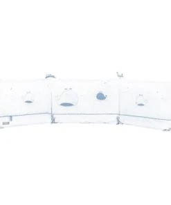 Sauthon Tour De Lit Bébé 190x19cm En Coton Blanc