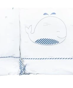 Alternative view of Sauthon Tour De Lit Bébé 190x19cm En Coton Blanc