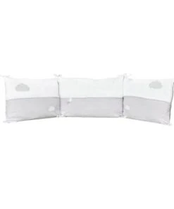 Sauthon Tour De Lit Bébé 190x19cm En Coton Bleu 9 Sauthon Tour De Lit Bébé 190x19cm En Coton Bleu -Bloom-boutique tour de lit bebe 190x19cm en coton gris 5