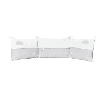 Sauthon Tour De Lit Bébé 190x19cm En Coton Bleu 4 Sauthon Tour De Lit Bébé 190x19cm En Coton Bleu – Image 4