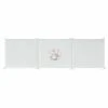 Maisons Du Monde Tour De Lit Bébé Blanc, Vieux Mauve Et Beige