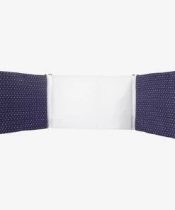 KINOUSSES Tour De Lit Bébé Bleu Coton -Bloom-boutique tour de lit bebe bleu coton 3