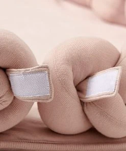 Nordic Coast Tour De Lit Bébé Coton Tressé Rose 90 Cm -Bloom-boutique tour de lit bebe coton tresse rose 90 cm 3