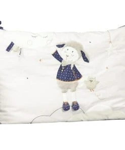 Alternative view of Sauthon Tour De Lit Bébé Déhoussable 180x40cm En Coton Blanc