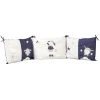 Sauthon Tour De Lit Bébé Déhoussable 180x40cm En Coton Blanc