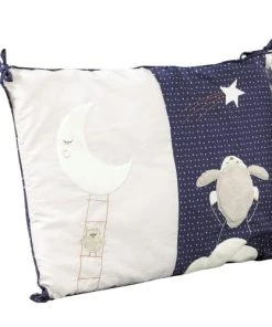 Sauthon Tour De Lit Bébé Déhoussable 180x40cm En Coton Blanc 6 Sauthon Tour De Lit Bébé Déhoussable 180x40cm En Coton Blanc -Bloom-boutique tour de lit bebe dehoussable 180x40cm en coton blanc 2