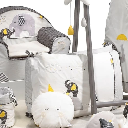 Sauthon Tour De Lit Bébé Déhoussable 180x40cm En Coton Blanc 3 Sauthon Tour De Lit Bébé Déhoussable 180x40cm En Coton Blanc – Image 3
