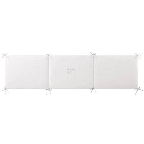 Maisons Du Monde Tour De Lit Bébé En Coton Gris Et Blanc 1 Maisons Du Monde Tour De Lit Bébé En Coton Gris Et Blanc