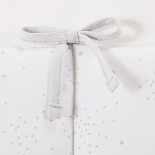 Maisons Du Monde Tour De Lit Bébé En Coton Gris Et Blanc 5 Maisons Du Monde Tour De Lit Bébé En Coton Gris Et Blanc – Image 5