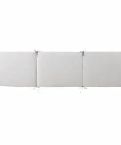 Alternative view of Maisons Du Monde Tour De Lit Bébé En Coton Gris Et Blanc