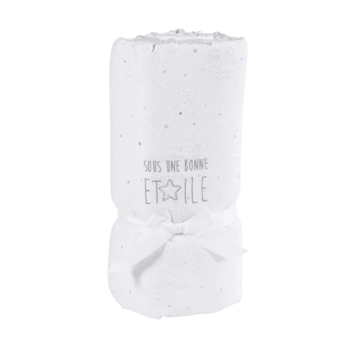 Maisons Du Monde Tour De Lit Bébé En Coton Gris Et Blanc 3 Maisons Du Monde Tour De Lit Bébé En Coton Gris Et Blanc – Image 3
