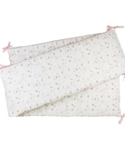 KINOUSSES Tour De Lit Bébé Rose Coton Bio