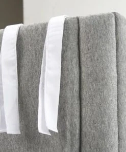 Nordic Coast Tour De Lit Bébé Stable Coton Gris 180 Cm -Bloom-boutique tour de lit bebe stable coton gris 180 cm 2