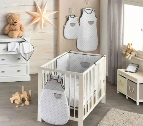Tour De Lit Coton Bio P'tit Basile Little Sweet Dreams 4 Tour De Lit Coton Bio P'tit Basile Little Sweet Dreams – Image 4