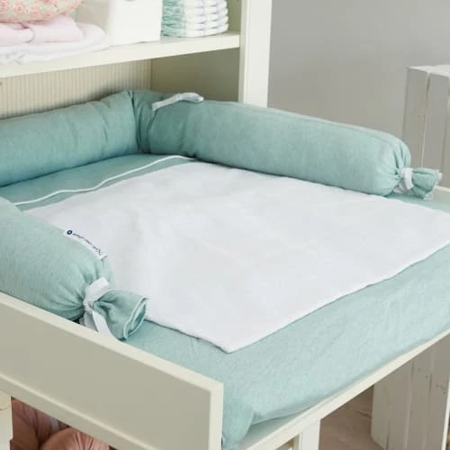 Nordic Coast Tour De Lit Coton Vert 180 Cm 3 Nordic Coast Tour De Lit Coton Vert 180 Cm – Image 3