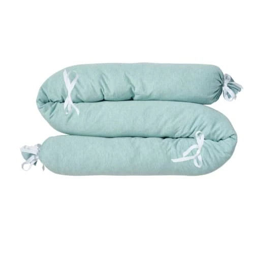 Nordic Coast Tour De Lit Coton Vert 180 Cm 6 Nordic Coast Tour De Lit Coton Vert 180 Cm – Image 6