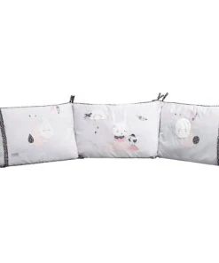 Sauthon Tour De Lit Déhoussable 180x40cm En Coton Blanc