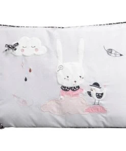 Alternative view of Sauthon Tour De Lit Déhoussable 180x40cm En Coton Blanc