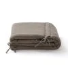 Cocoeko Tour De Lit En Double Gaze De Coton Taupe