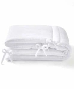 Cocoeko Tour De Lit En Gaze De Coton Ecru -Bloom-boutique tour de lit en gaze de coton blanc 1