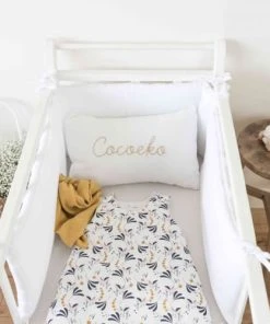 Cocoeko Tour De Lit En Gaze De Coton Blanc -Bloom-boutique tour de lit en gaze de coton blanc 5