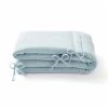 Cocoeko Tour De Lit En Gaze De Coton Bleu Glacier