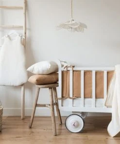 Cocoeko Tour De Lit En Gaze De Coton Camel -Bloom-boutique tour de lit en gaze de coton camel 5