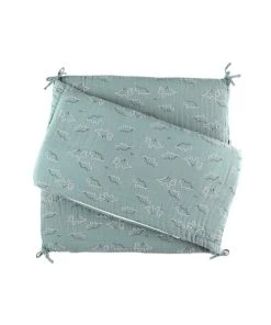 Noukie's Tour De Lit Respirant Dinosaures (pour Lits 60x120 Cm Ou 70x140 Cm)