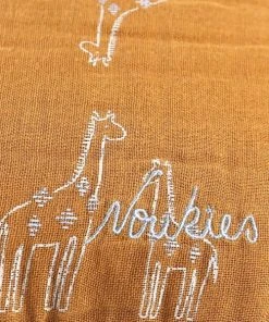 Noukie's Tour De Lit Respirant Ocre Motif Girafes (lits 60x120 / 70x140 Cm) -Bloom-boutique tour de lit respirant ocre motif girafes lits 60x120 70x140 cm 3