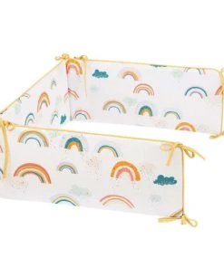 SEVIRA KIDS Tour De Lit Universel Et Réversible En Coton Blanc