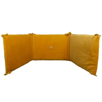 Eveil Et Nature Tour De Lit Velours 40x180 Cm Coton Bio Ecru 4 Eveil Et Nature Tour De Lit Velours 40x180 Cm Coton Bio Ecru – Image 4