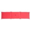 Eveil Et Nature Tour De Lit Velours 40x180 Cm Coton Bio Corail