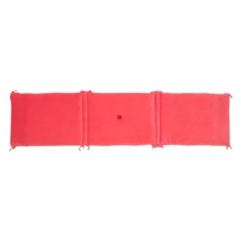 Eveil Et Nature Tour De Lit Velours 40x180 Cm Coton Bio Corail 2 Eveil Et Nature Tour De Lit Velours 40x180 Cm Coton Bio Corail – Image 2