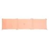 Eveil Et Nature Tour De Lit Velours 40x180 Cm Coton Bio Pêche
