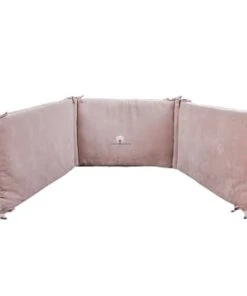 Eveil Et Nature Tour De Lit Velours 40x180 Cm Coton Bio Beige -Bloom-boutique tour de lit velours 40x180 cm coton bio taupe gamme bio unis 2