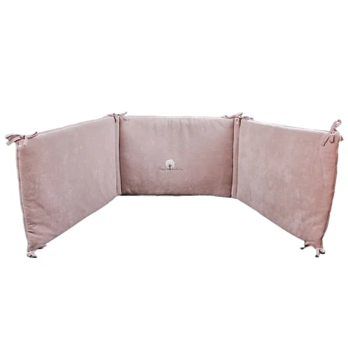 Eveil Et Nature Tour De Lit Velours 40x180 Cm Coton Bio Taupe 1 Eveil Et Nature Tour De Lit Velours 40x180 Cm Coton Bio Taupe