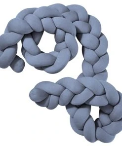 Nordic Coast Tresse De Lit Coton Tricoté Bleu 200 Cm -Bloom-boutique tresse de lit coton tricote bleu 200 cm 5